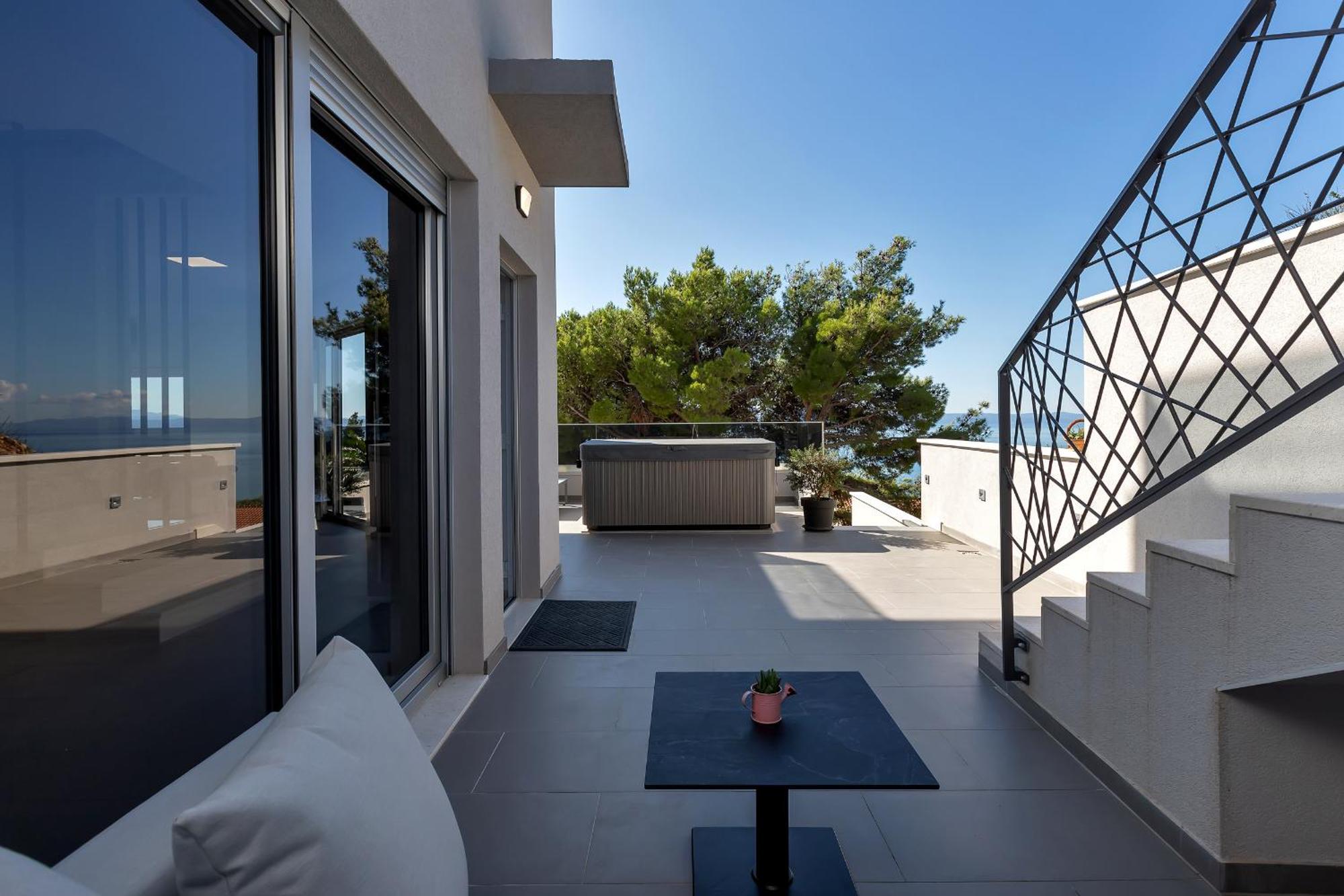 Ferienwohnung Golden Horizon Retreat Podgora Exterior foto