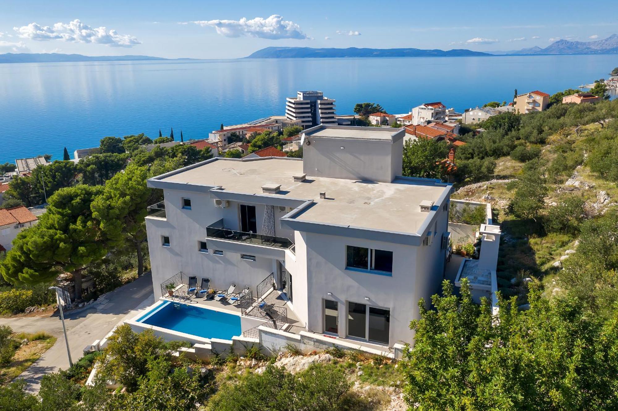 Ferienwohnung Golden Horizon Retreat Podgora Exterior foto