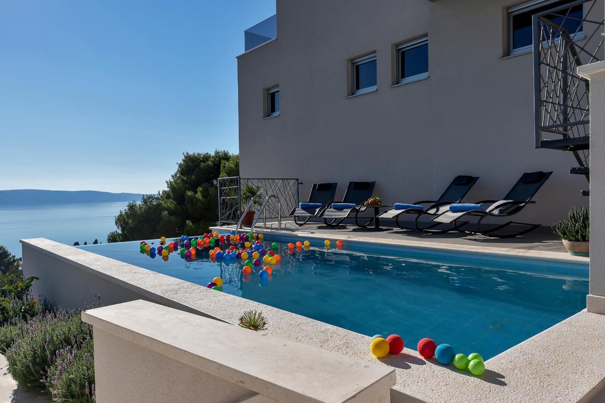 Ferienwohnung Golden Horizon Retreat Podgora Exterior foto